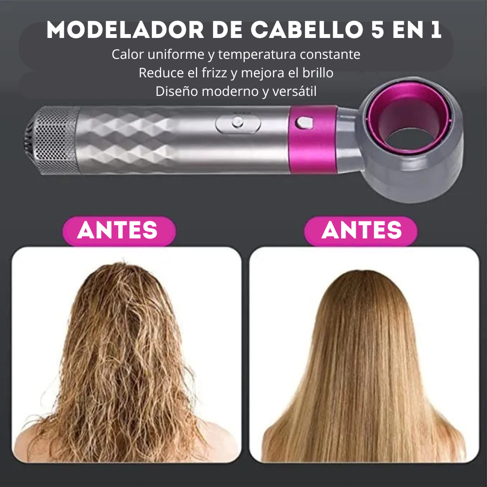 Modelador de Cabello 5 en 1